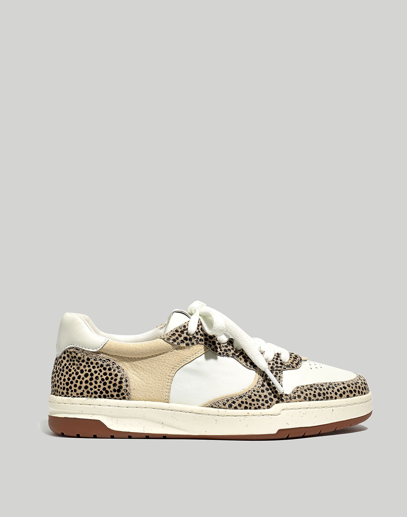 Court Sneakers in Spotted Calf Hair